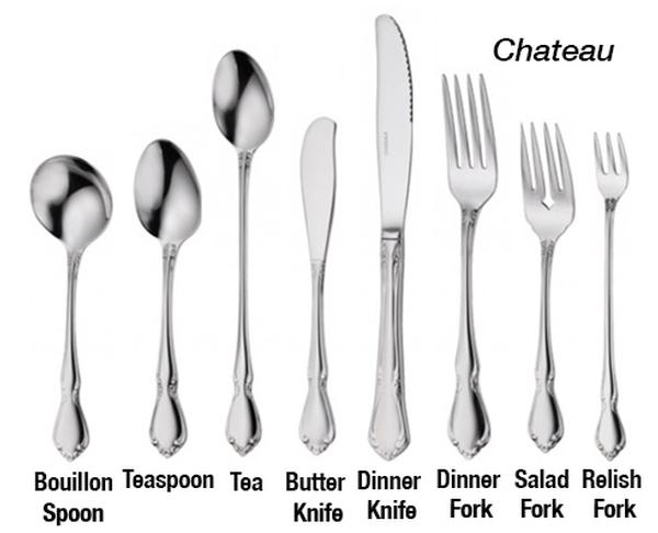 Chateau Stainless Steel Flatware